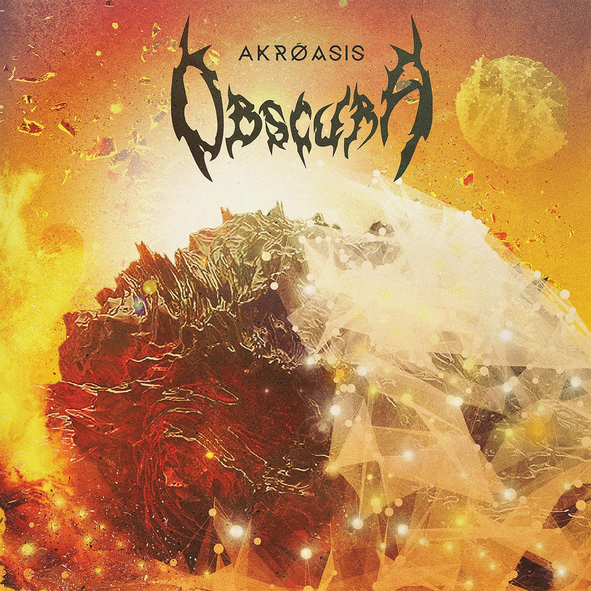 Obscura Akroasis 2LP Three Colour Merge Vinyl NEW SEALED