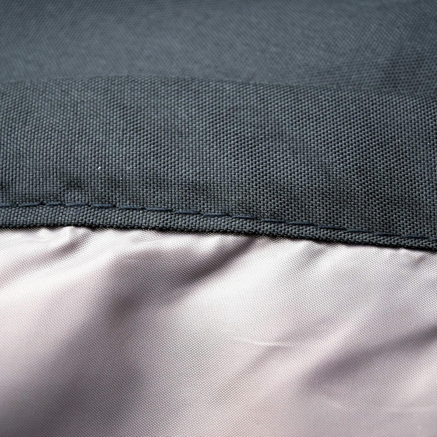 EmpireCovers Waterproof Trailerable Motorcycle Universal Fit for Motorcycles up to 114 inches, Black