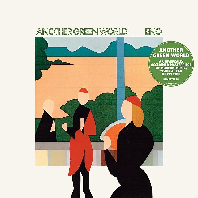 Another Green World por Brian Eno, capa do álbum
