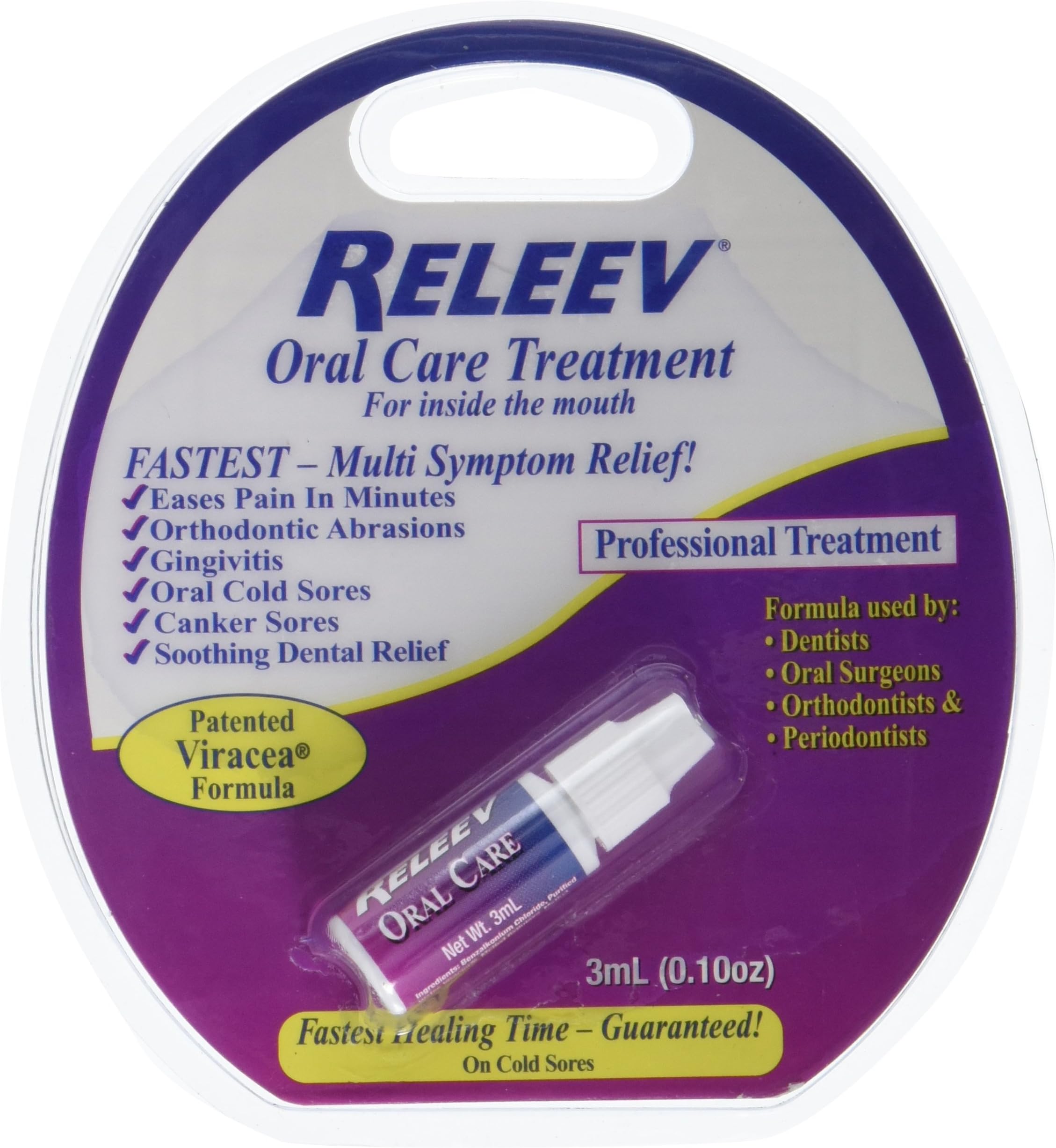 RELEEV Oral Care Treatment 0.10 Oz