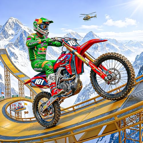 Tricky Bike Extreme Stunt Race Games - Mountain Bike Moto Racing Games 2026
