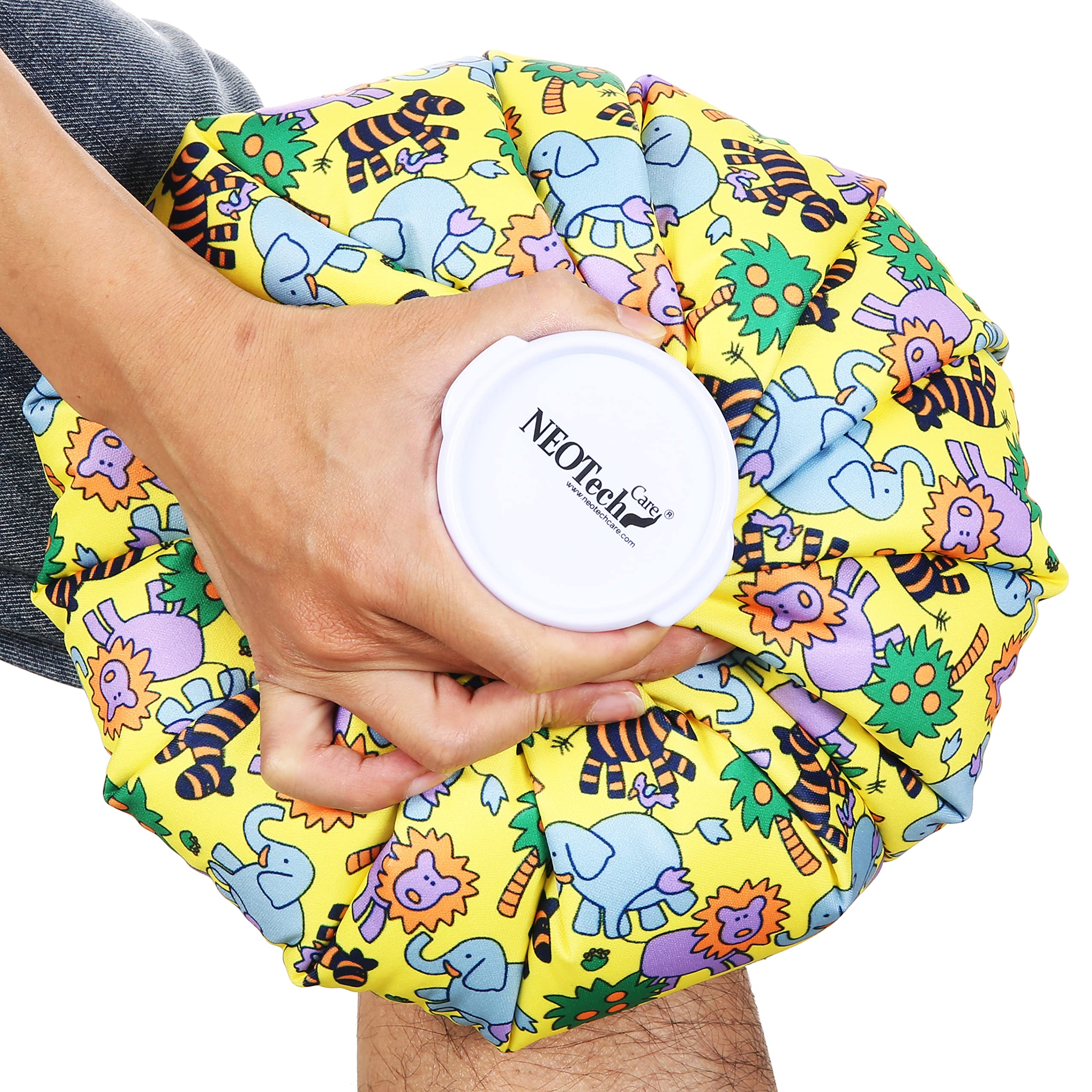 Bolsa de hielo - Tapón de rosca - Marca NEOtech Care - Diseño (fútbol, 28cm) — view 7