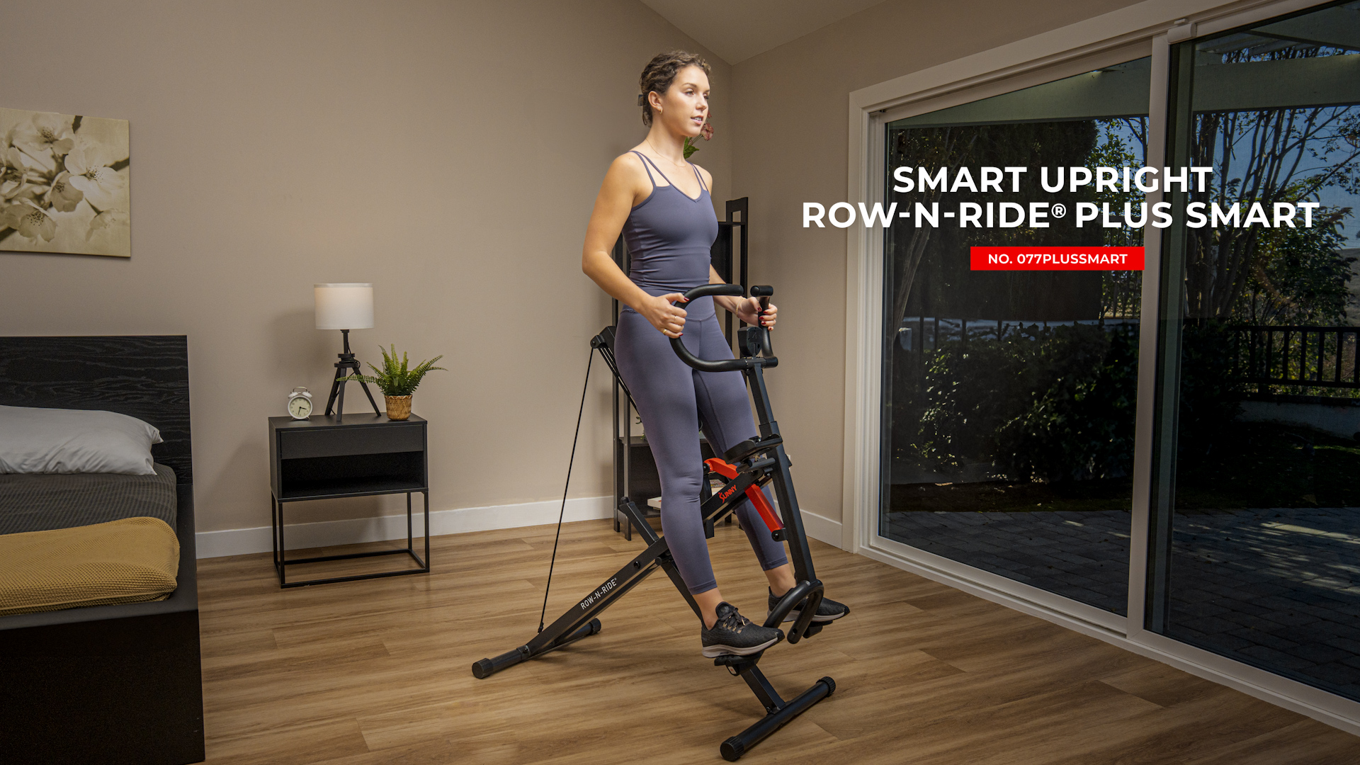 Amazon.com: Sunny Health & Fitness Smart Heavy Duty Row-N-Ride