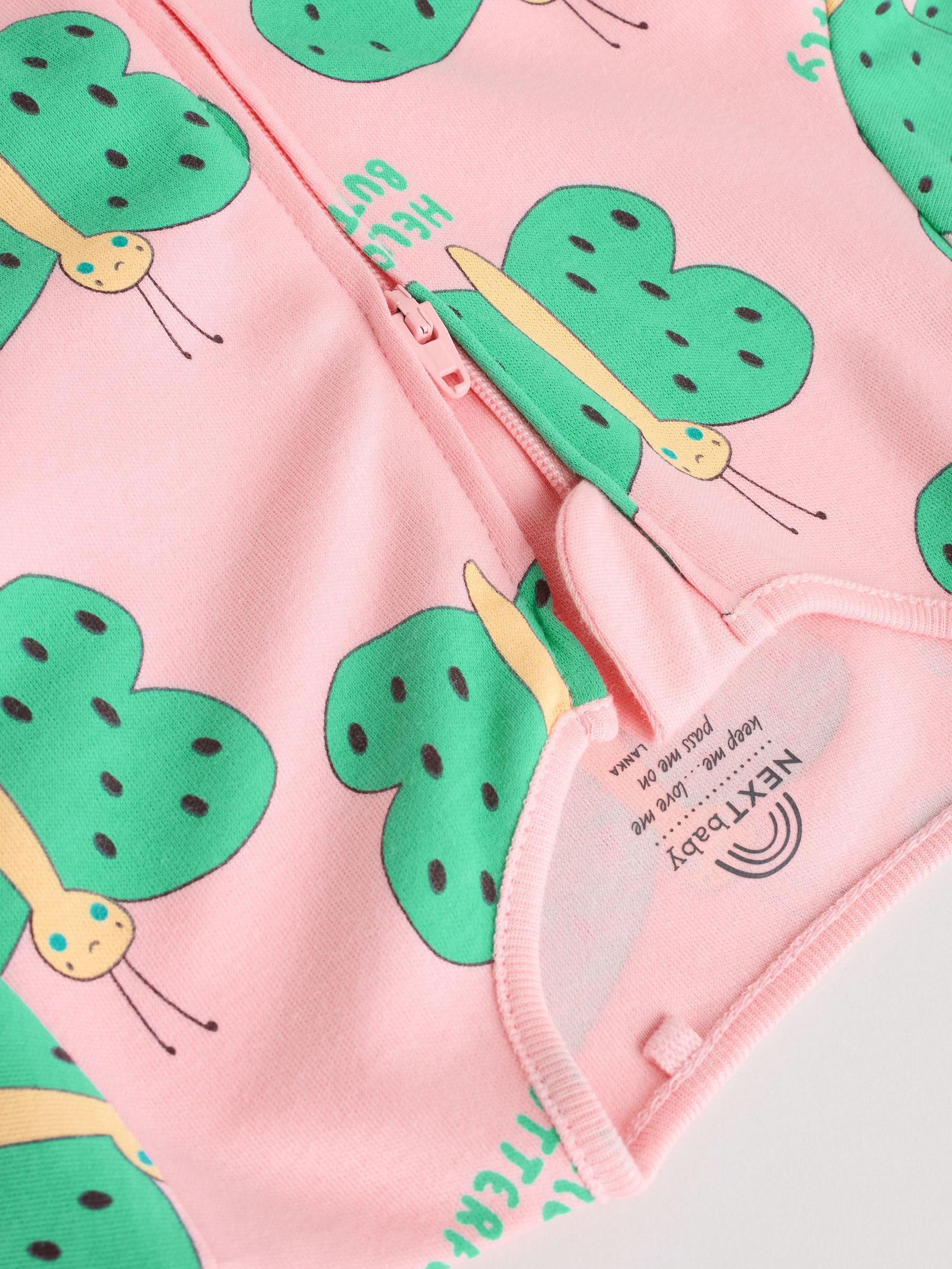 NEXT Bambina Confezione da 3 Tutine Bebè con Zip bidirezionale