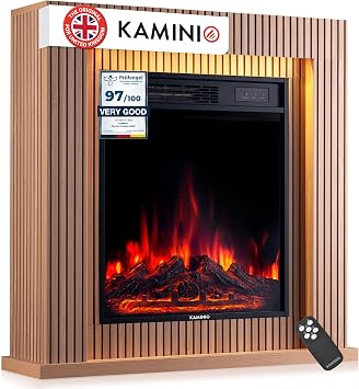 KAMINIO  Matti MODERN 32 Panel Electric fire and surround with heater