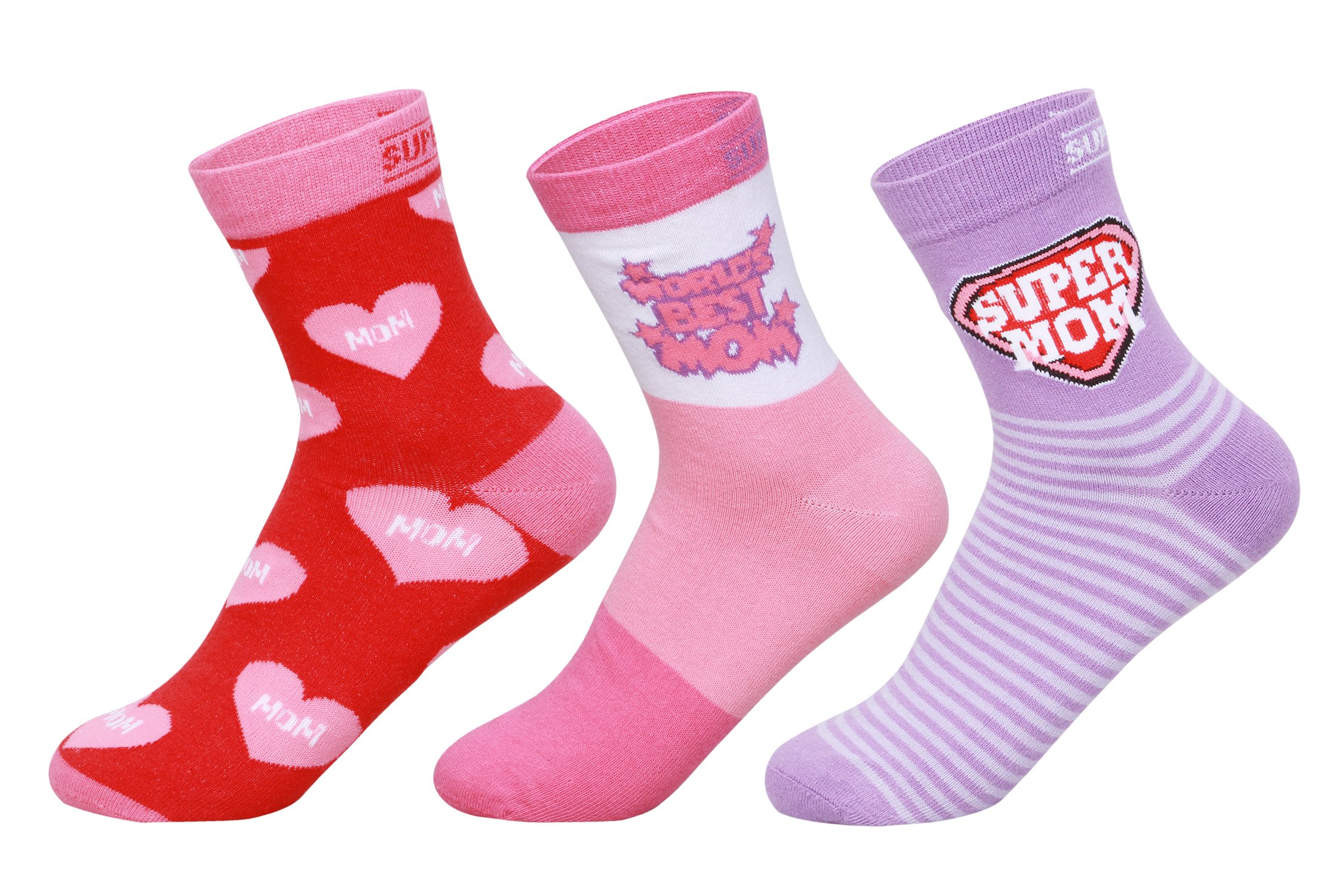 supersox Women's Design Mothers Day Gift Collection Socks Pack Of 3-picture-19