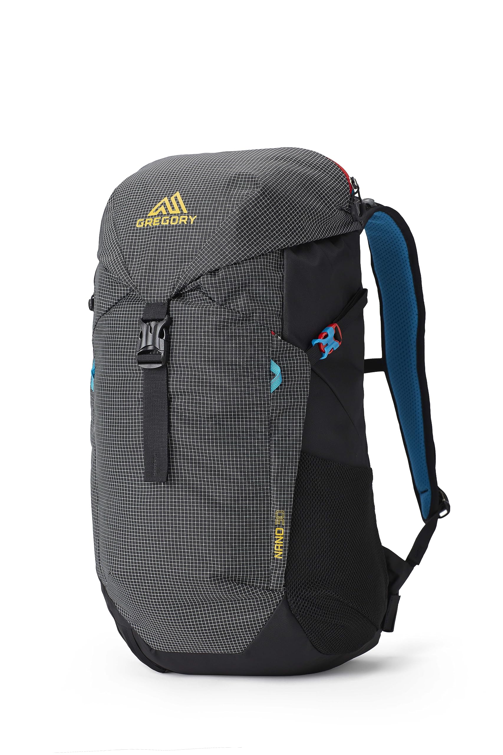 GregoryNano 30 Unisex Commuter Backpack, One Size Fits All, Techno Black