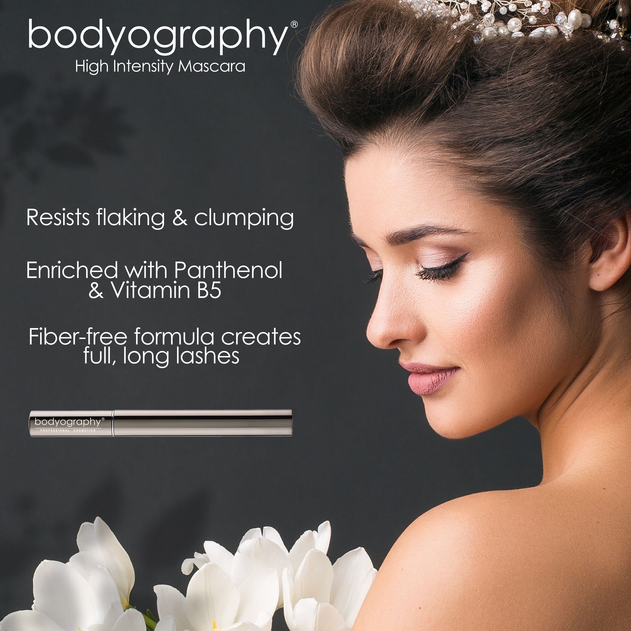Bodyography Epic Lash Mascara: Lengthening & Curling Mascara with Widelash Containing Provitamin B5, Jet Black - Image 2