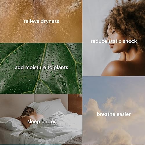 Miniatura 8 de Homedics Humidificador ultrasónico, para dormitorios y oficinas en casa, tanque de 0.97 galones, tiempo de funcionamiento de 45 horas, niebla fresca