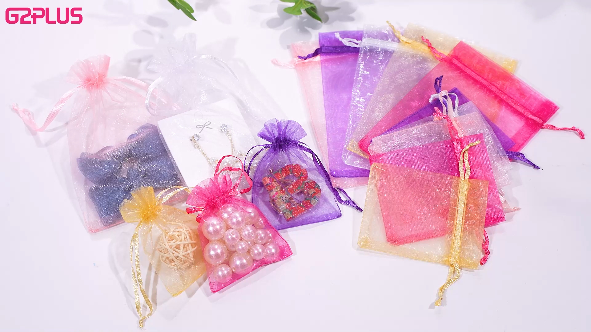 100 Sacchetti Organza Rosa 10x15cm - Per Regali, Matrimoni E Bomboniere - Foto 10