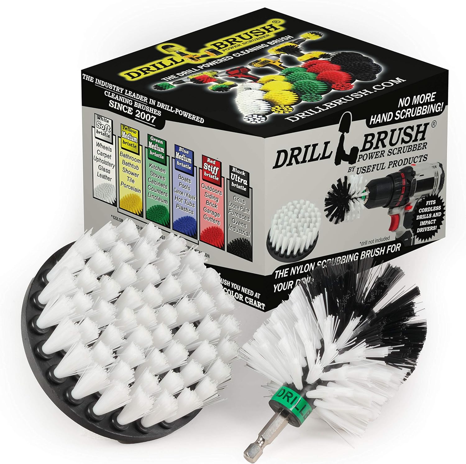 Drill Brush Motorcycle Car Truck Cleaning Supplies