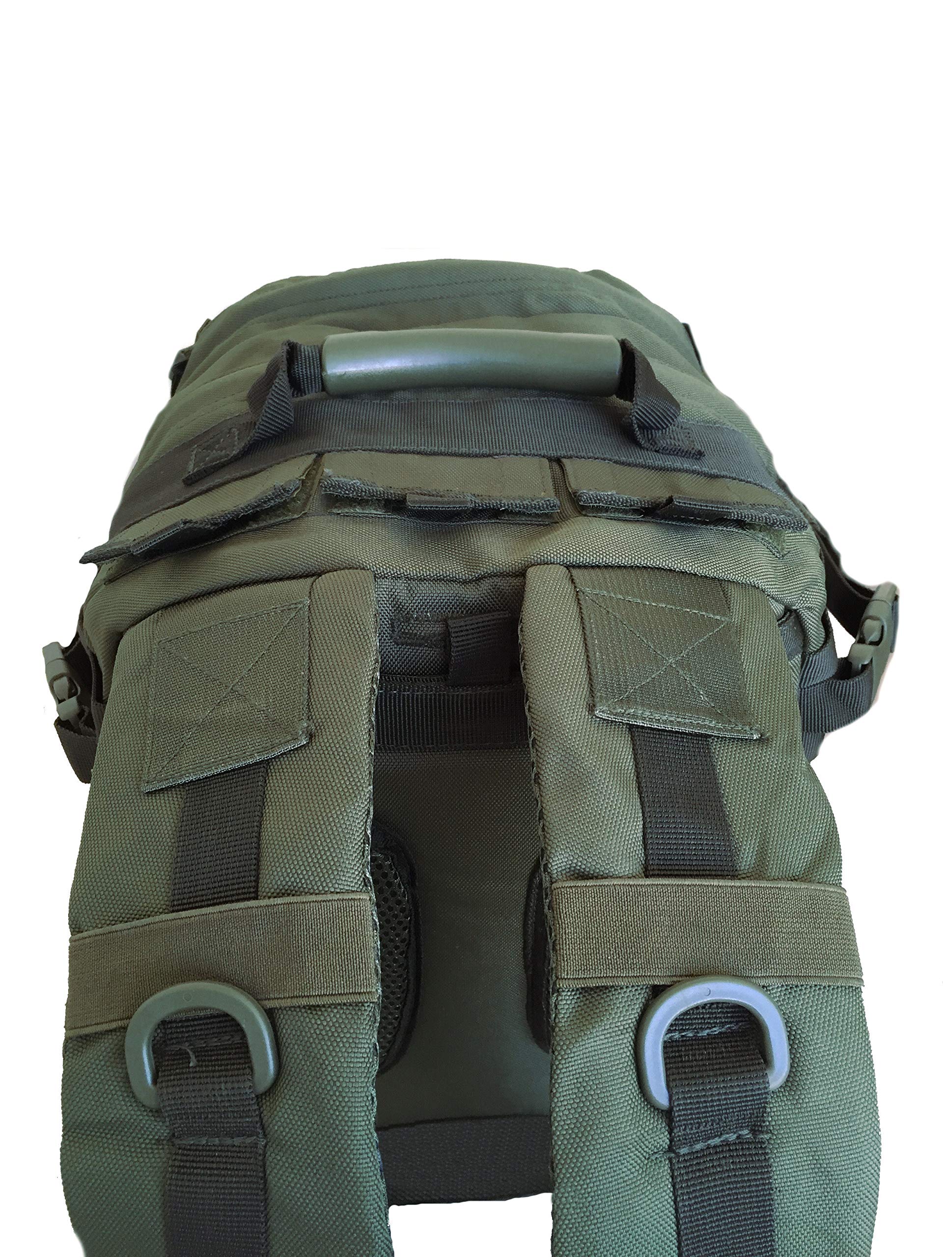 ALGI Zaino Militare Tattico Medium 45 Litri Verde