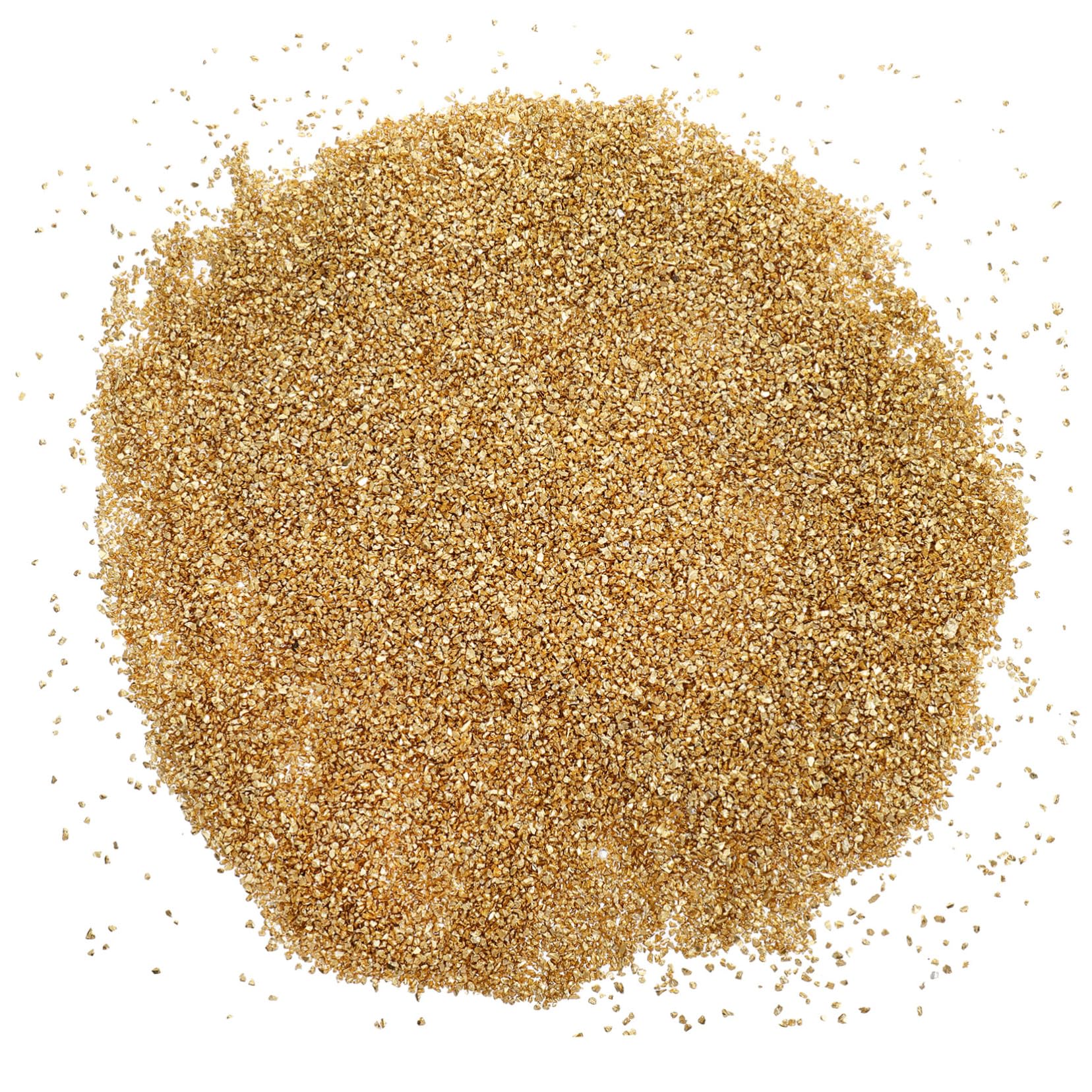 Uonlytech Bastel material Herstellung metallische Späne metallische Mini-Chips feines Glitzern scrabbook scrabook einmachgläser metallisches Glas handgefertigtes zerkleinertes Glas Golden
