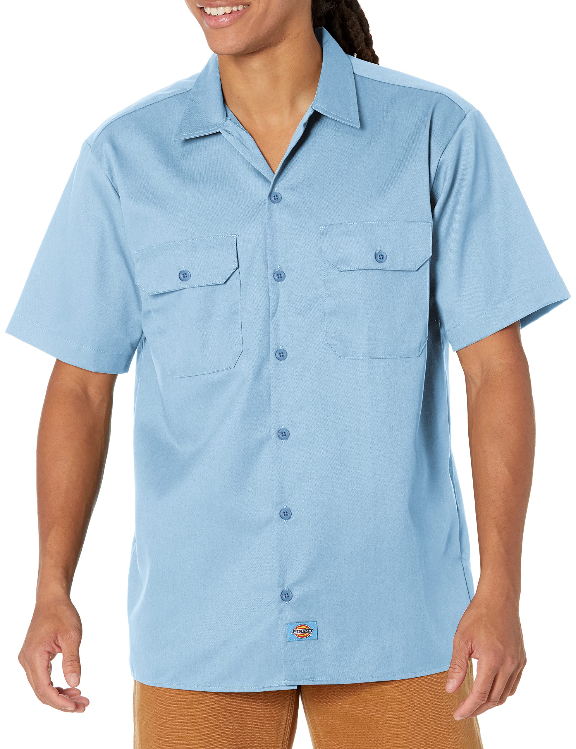 Dickies Koszula robocza na guziki Mężczyźni Short Sleeve Work Shirt