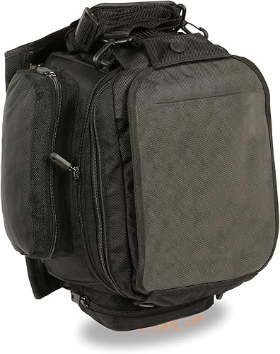 extragrande Nylon magnético tanque Bolsa wBack Pack correas  9" x 9" x 16"