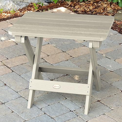 Miniatura 2 de highwood AD-TBS1-WAE Adirondack - Mesa auxiliar plegable Whitewash