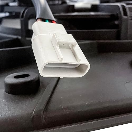 Miniatura 6 de PartsFlow Conjunto de ventilador de refrigeración dual del condensador del AC para Mazda CX-3 PEHH15025 2016 2017 2018 2019 2020 2021 2022