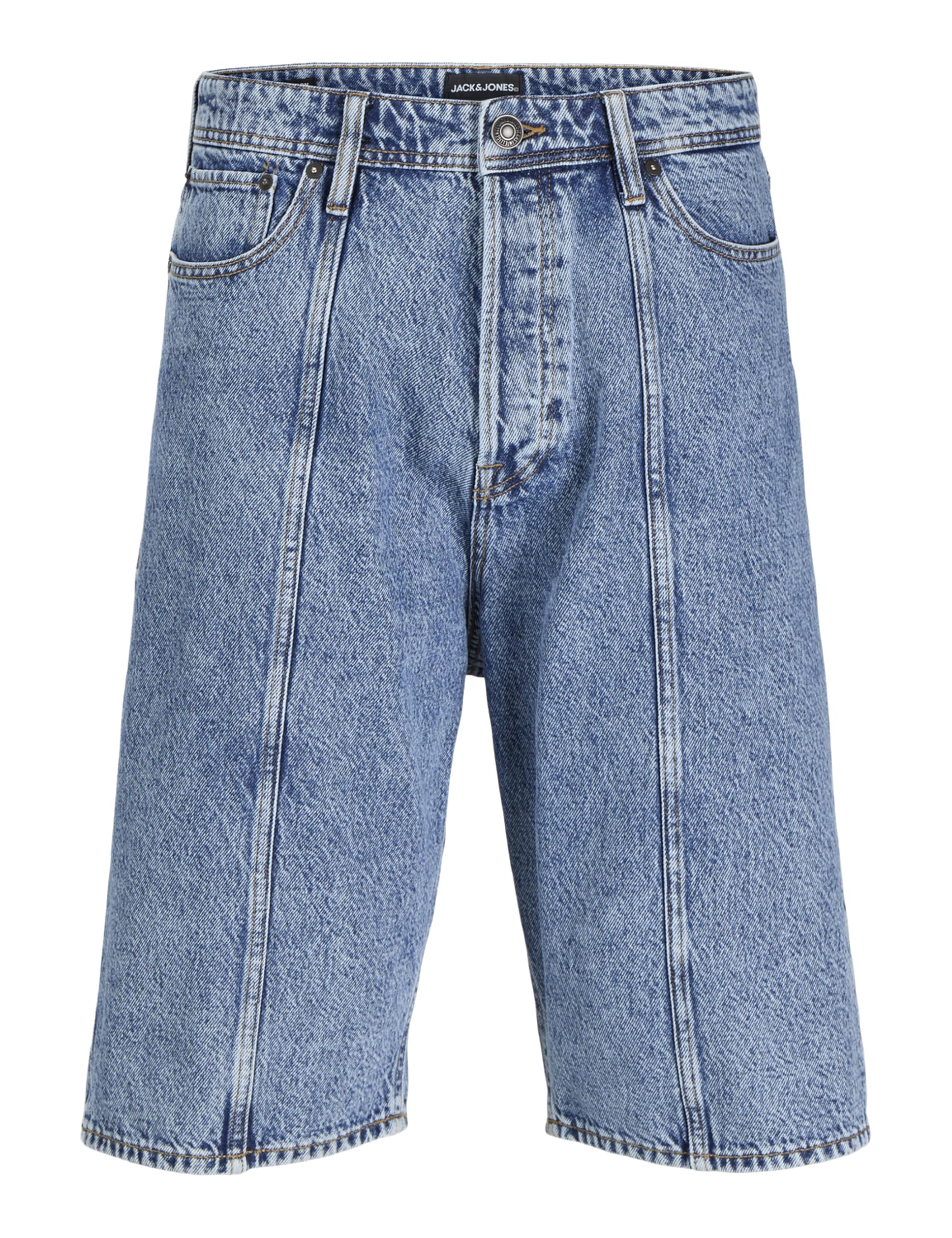 Jack & Jones Men's Blue Denim Jjiron Jjoriginal Shorts Sq 290, S