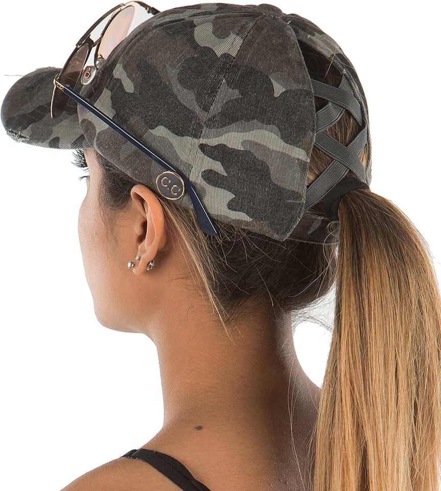 ladies camo hat