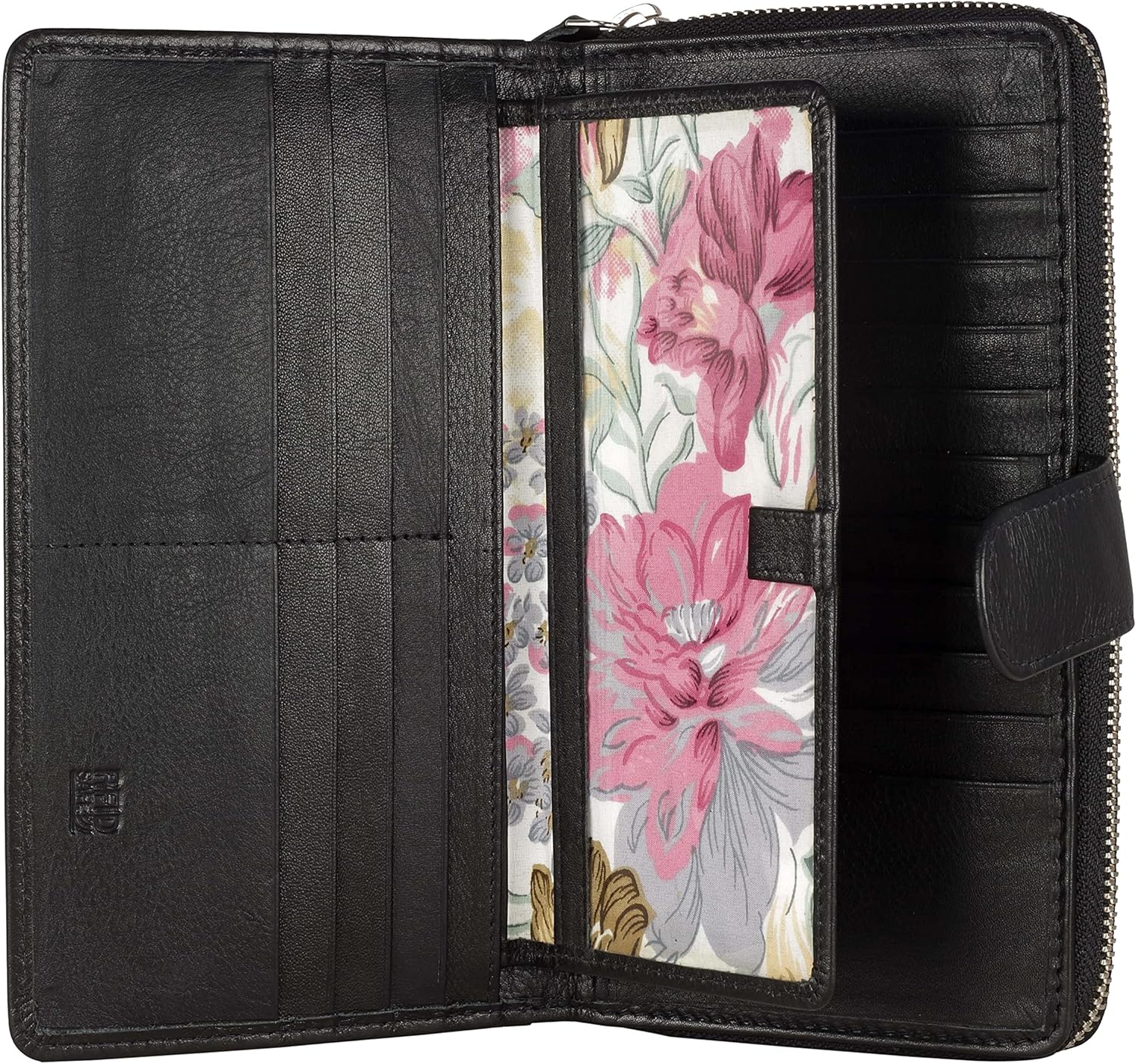 Mou Meraki Big Fat RFID Blocking Leather Organizer Checkbook Wallets For Women - Clutch