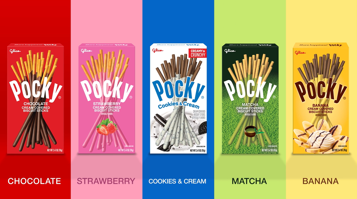 Amazon.com: Pocky Cherry Blossom Matcha Biscuit Sticks – Limited