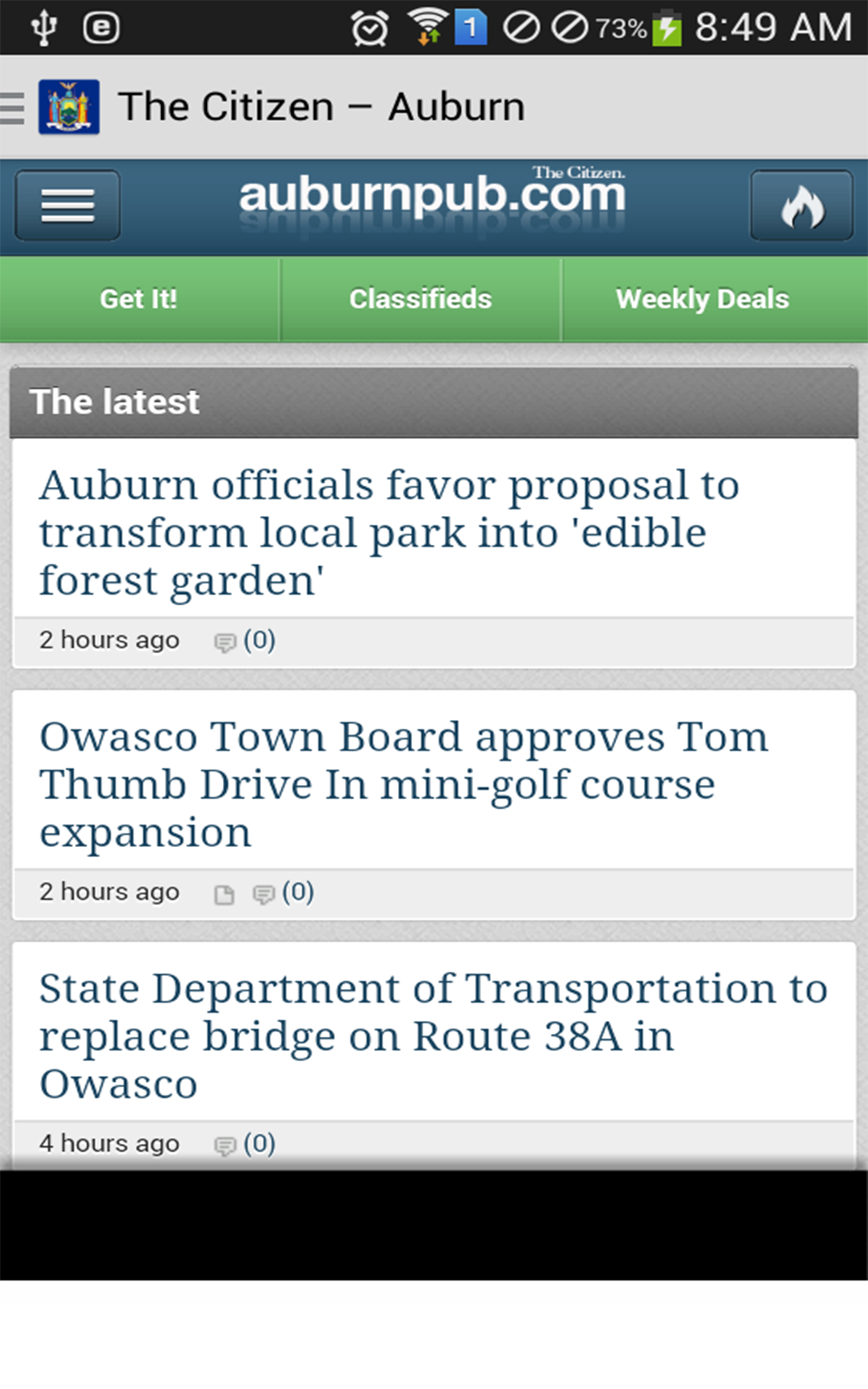 New York Daily News App on Amazon Appstore