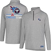 Vista 56 de Ultra Game NFL Official Adults Super Soft Quarter Zip Long Sleeve T-Shirt Gris Caliente Carbón