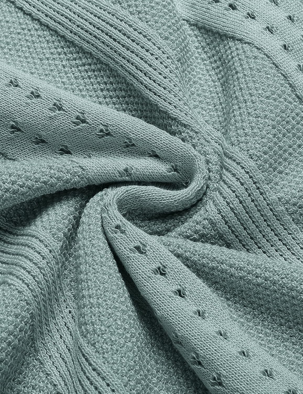 COOFANDY Men's Knit Shirts Short Sleeve Button Down Polo Shirt Fashion Casual Summer Beach Shirts - Image 5