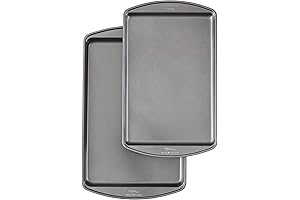 Wilton Perfect Results Premium Non-Stick Baking Sheets for Effortless Baking