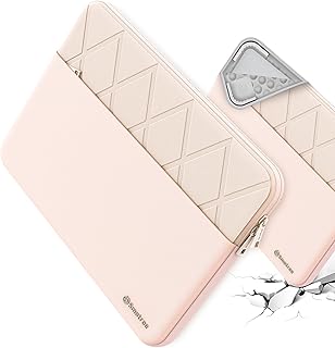 Smatree 14インチ パソコンケース 14インチ ASUS ROG Zephyrus G14 2023/2022/2021、Chromebook Flip CX3400、ASUS L410、Dell Latitude 3445 Chromebook、ソニーVAIO SX14、Lenovo ThinkPad L14 Gen 4/3などに適用、アクセサリーポケット付き、ピンク(E425P)