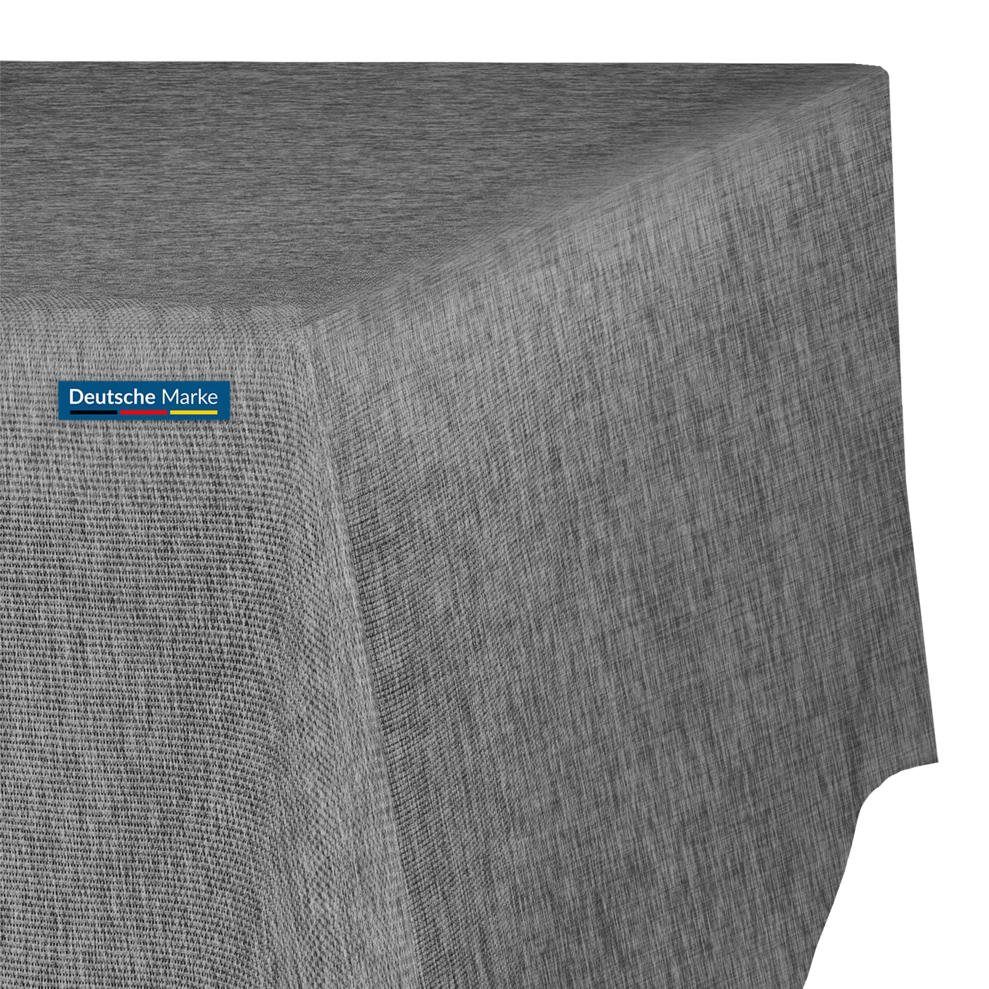 TEXMAXX Tischdecke abwaschbar eckig - Maßgefertigte Tischdecke Leinenoptik mit Lotuseffekt - Gartentischdecke wasserabweisend mit Fleckschutz