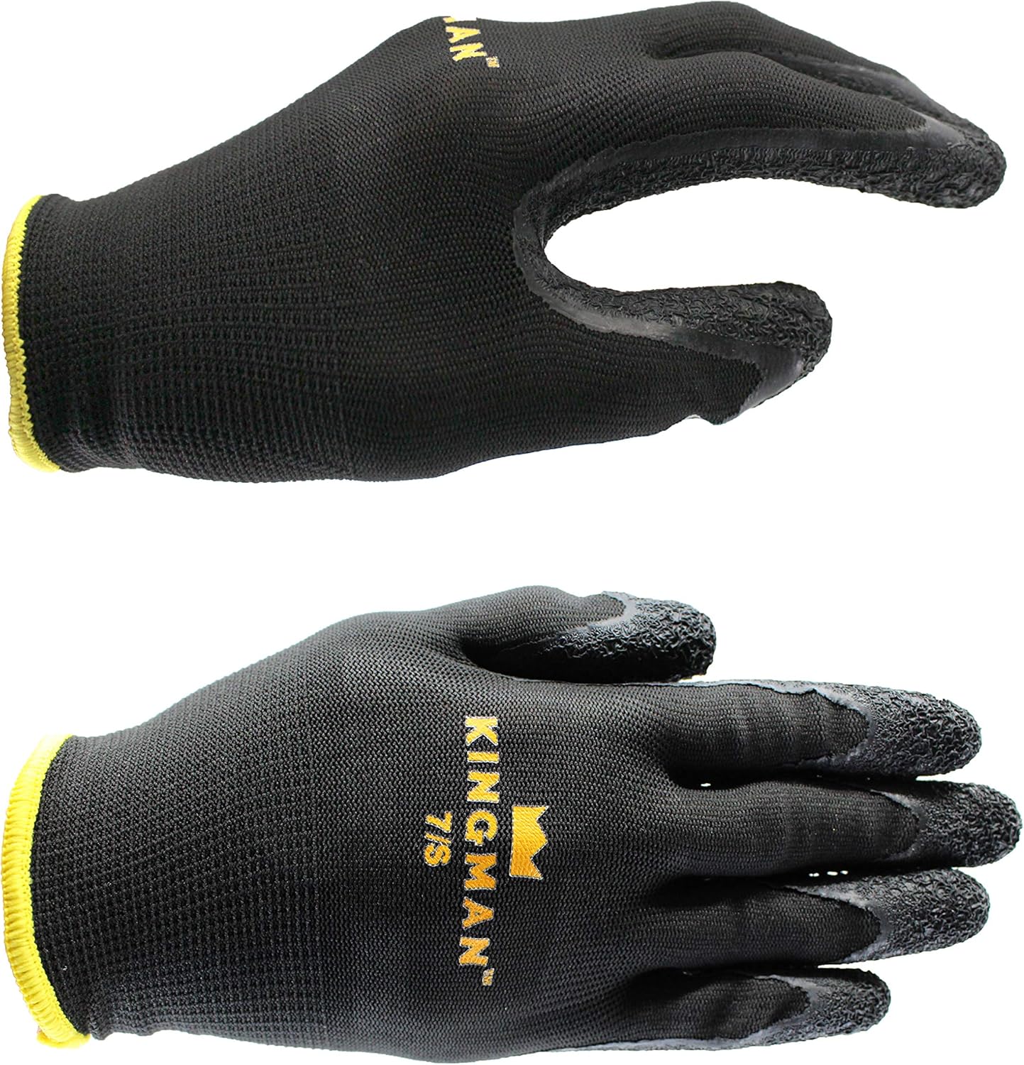 Kingman Latex Foam Grip Coated Work Gloves