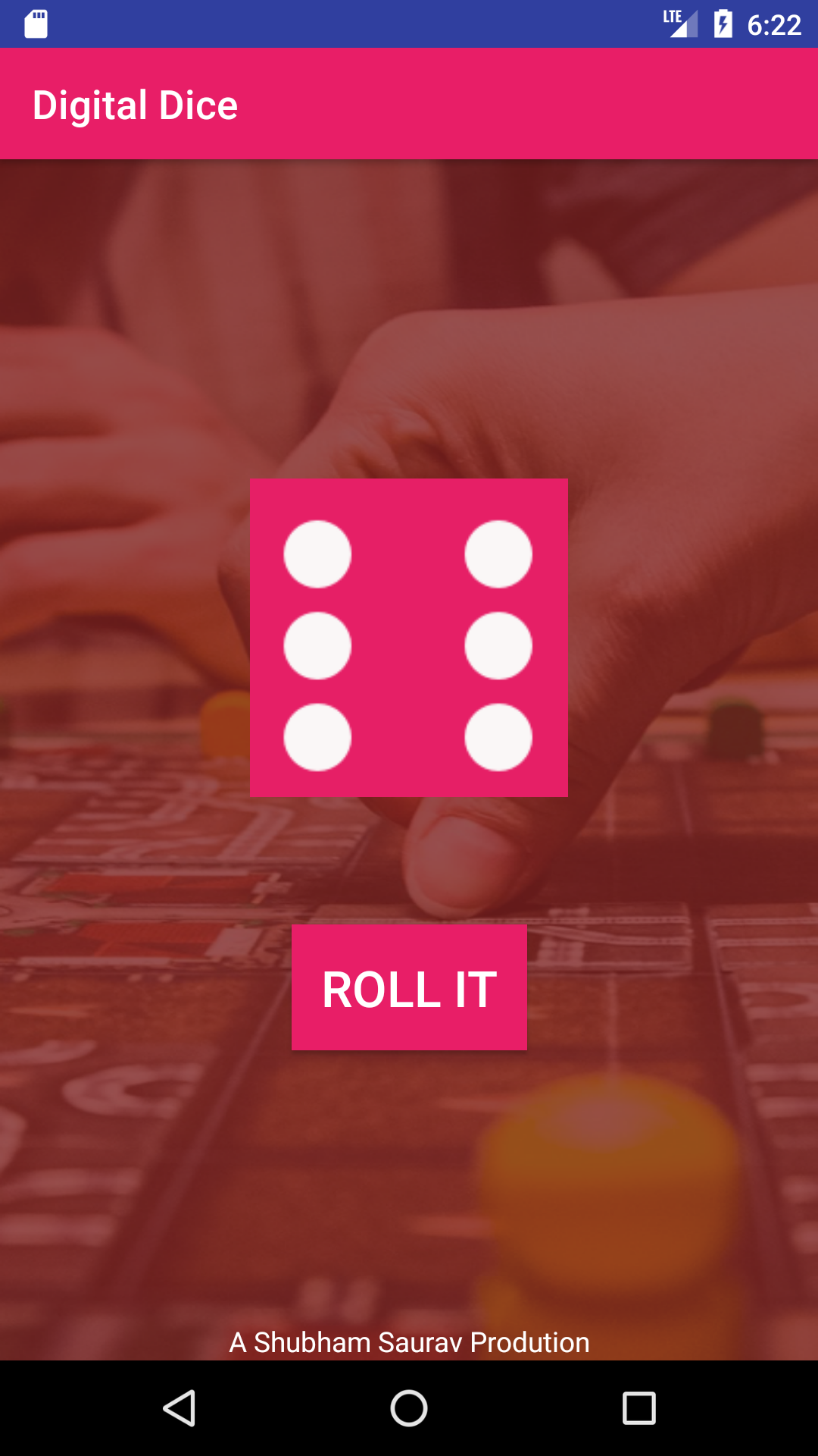 Digital Dice App on Amazon Appstore