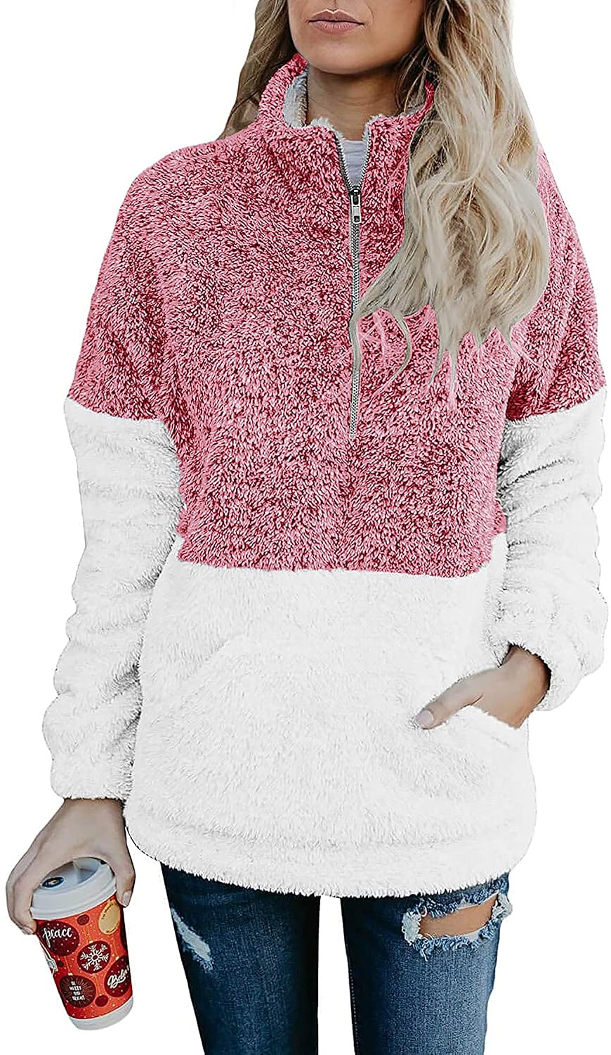 BTFBM Sherpa Quarter-Zip Fleece Pullover - Image 5