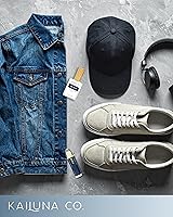 Vista 6 de Bleu - Perfume Roll On para hombre con aceites esenciales y fragancias y aceite de jojoba orgánico, sin alcohol, Eau de Toilette, fabricado