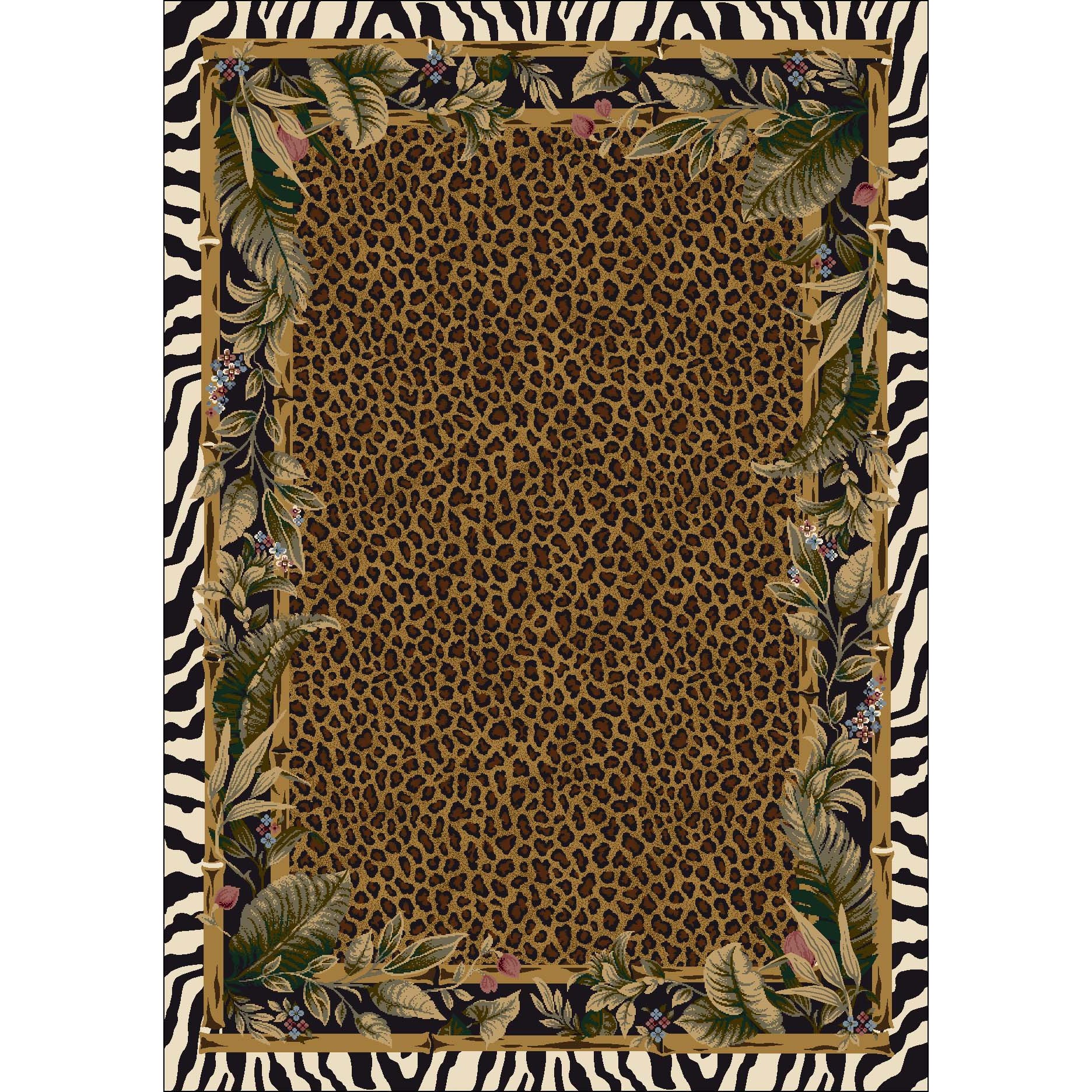 Milliken Signature Jungle Safari Skins Rug Rug Size: 2'1" x 7'8"