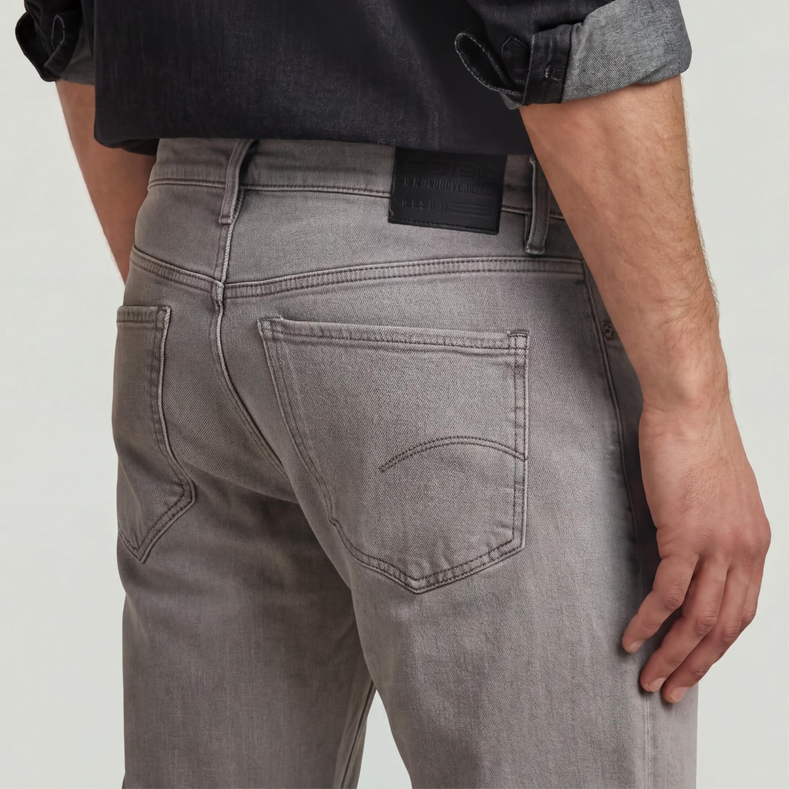 G-Star RAW Herren Mosa Straight Jeans – Bild 3