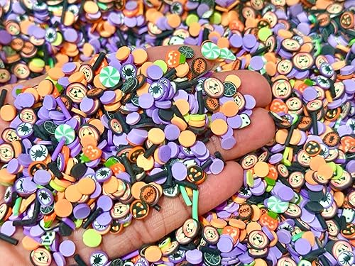 50 gram 5mm Festival of Fears Fake Halloween Sprinkles Fimo
