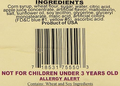 Miniatura 5 de Kennys Giros de regaliz, manzana verde, 1 libra