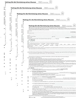 Mietvertrag RNK geprüft (5 Stück, Haus)