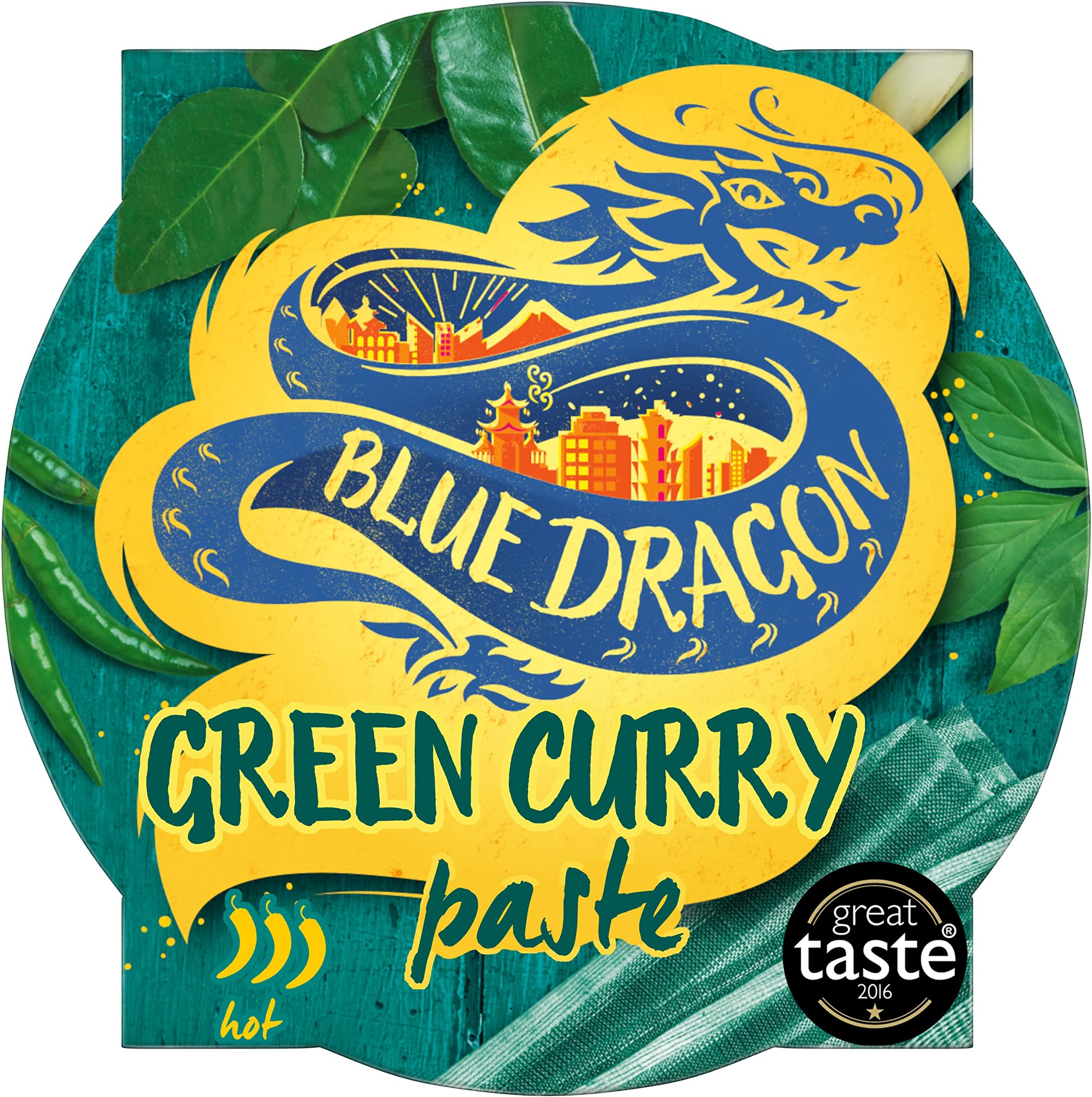 Blue Dragon thai green curry paste pot, 50 g