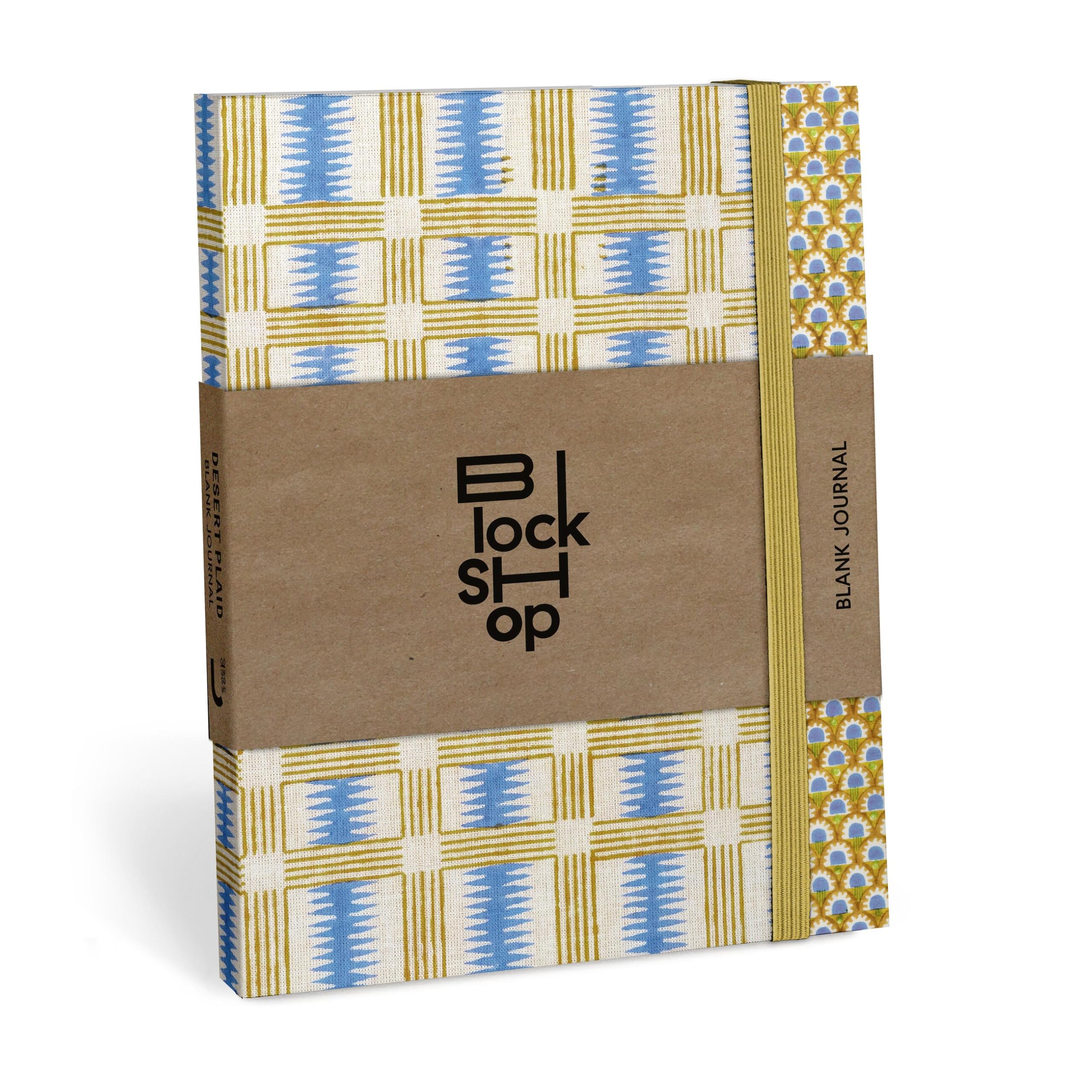 From the Block Shop Studio: Desert Plaid Journal (Block Shop Gift Collection)