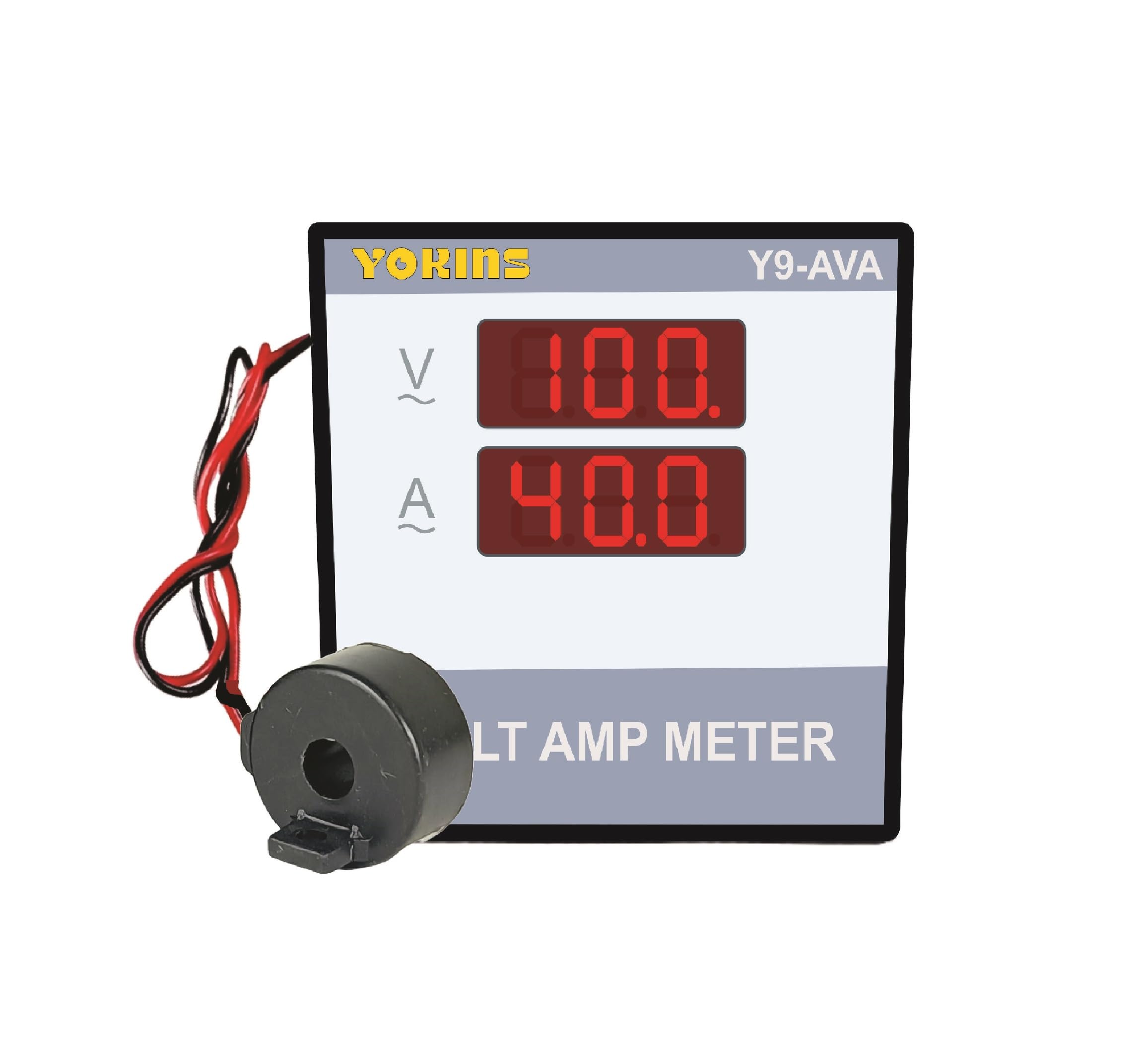 YOKINS, Y9-AVA Digital Volt (90-500V AC) And Ampere (1.0-50A AC) Meter Self Powered 96X96MM Specially Designed For Electrical Panel/Submersible Panel, Volt-Amp (AC Volt Amp Meter) (1)-image-49