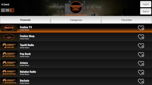 Festiva TV & Radio – vue 3