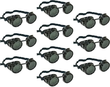 Amazon.com: Gafas negras para soldador, lunas de 2 pulgadas : Herramientas  y Mejoras del Hogar