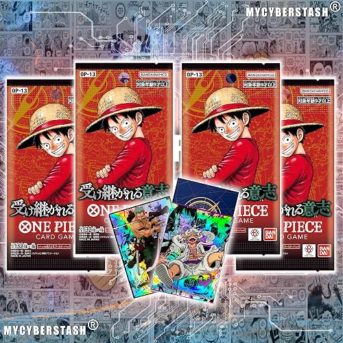 Lot de 4 boosters One Piece (Carry On His Will — 4 paquet…