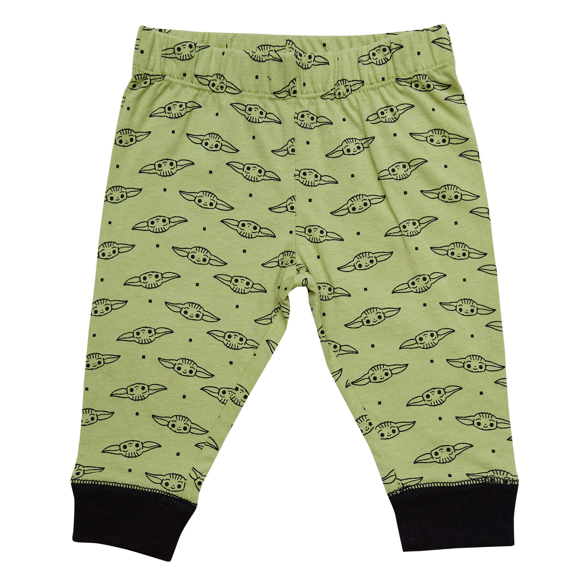 STAR WARS The Mandalorian Baby Jungen Bekleidungsset mit Body, Hose und Mütze - Baby Yoda Babykleidung