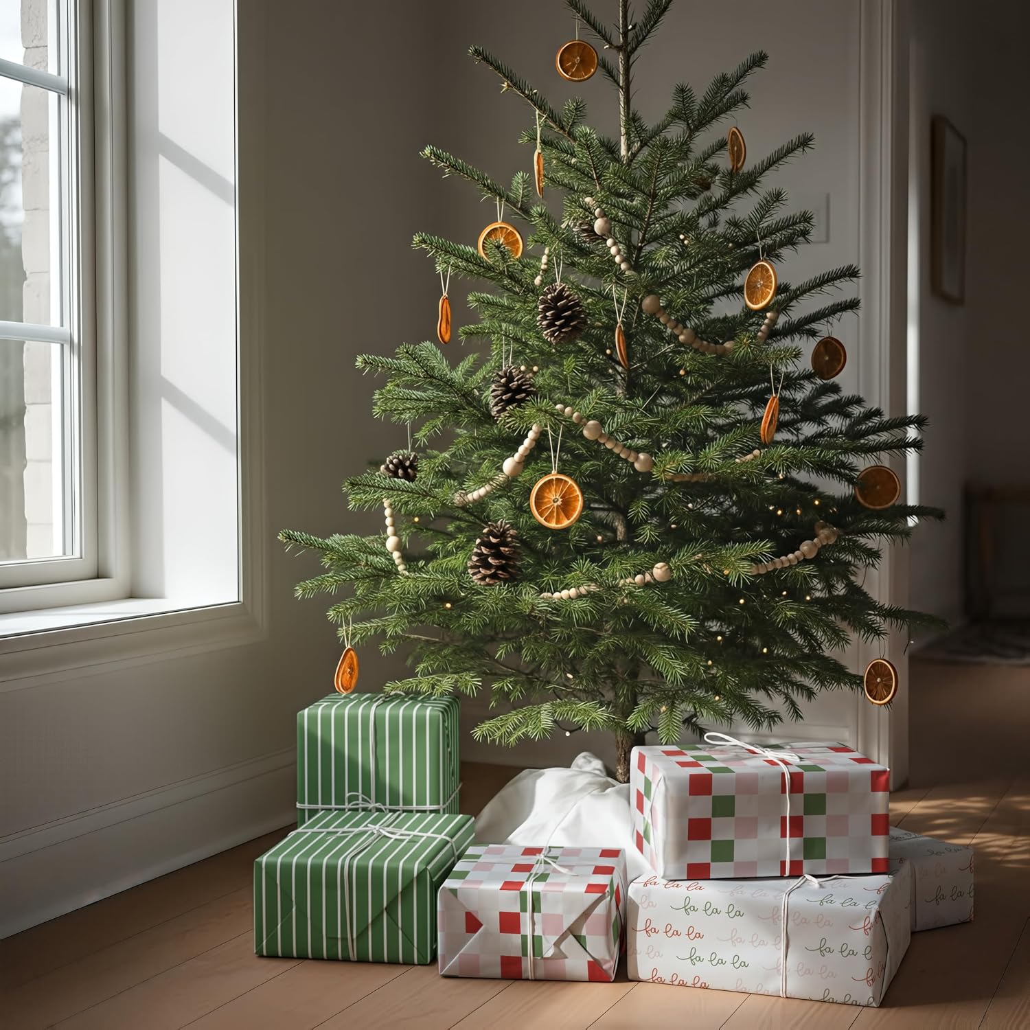 Beautiful Christmas Gift Wrapping Paper Rolls For Small & Medium Size Gifts image 5