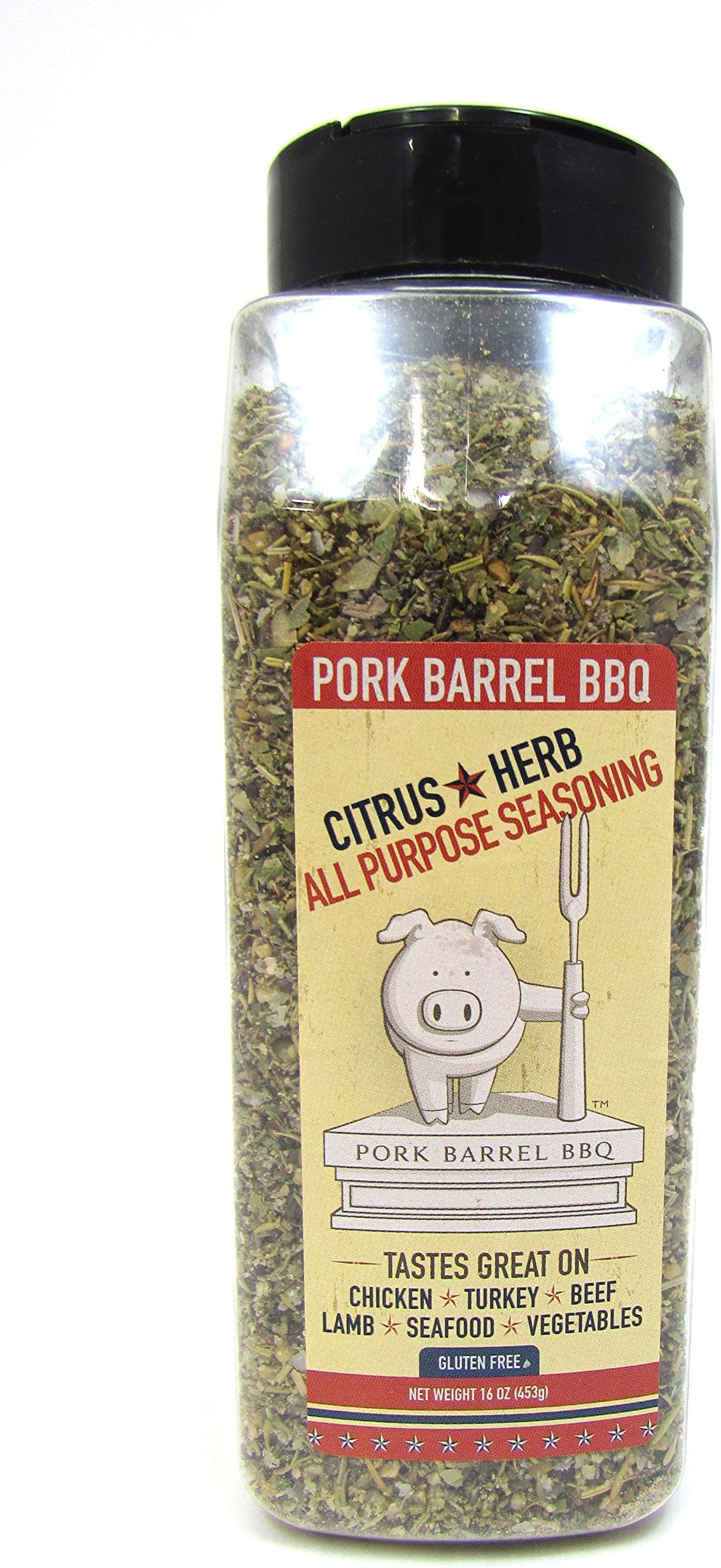 Pork Barrel BBQ Citrus & Herb All Purpose Seasoning, 16 Ounce