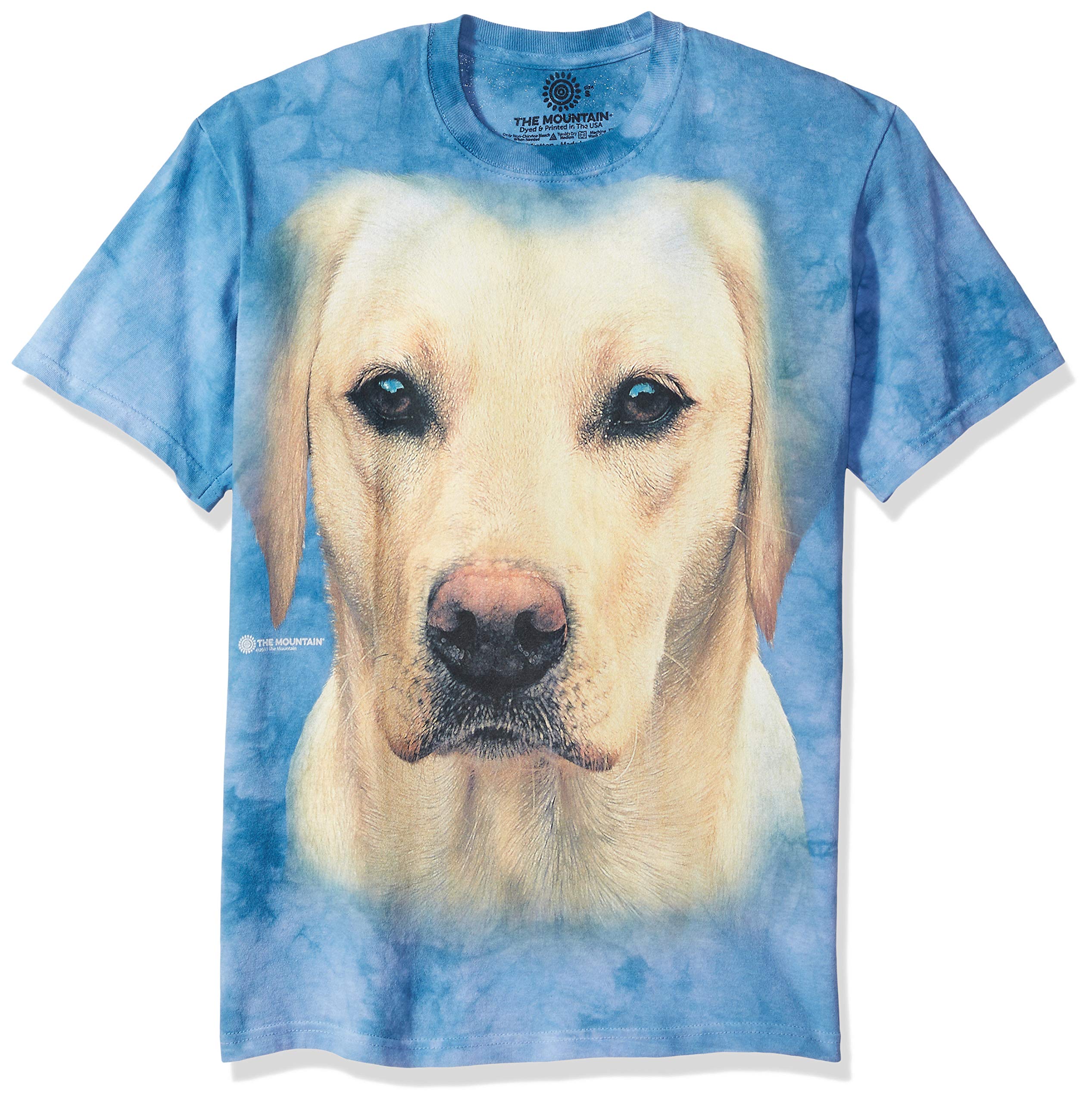 The MountainUnisex Yellow Lab Portrait Shirt